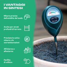 Carica l'immagine nel visualizzatore di Gallery, Netrox Misuratore Umidità Terreno per Piante e Vasi con Sensore Irrigazione
