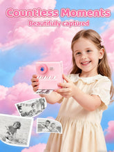 Carica l'immagine nel visualizzatore di Gallery, Macchina Fotografica Bambini Istantanea Rosa: HODDRCCN Macchina Fotografica Istantanea Bambini - Registrazione Video 108
