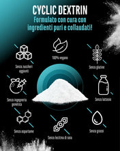 Carica l'immagine nel visualizzatore di Gallery, GEN GERMAN ELITE NUTRITION Destrina Ciclica (Cluster Dextrin®) -1000 g