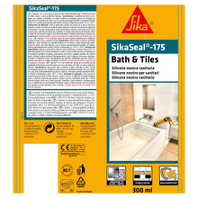 Carica l'immagine nel visualizzatore di Gallery, SIKA - Silicone sanitari per Bagni e Cucine - SikaSeal-175 - Grigio - 300ml