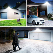 Carica l'immagine nel visualizzatore di Gallery, YIQIBRO Faretto LED da Esterno con Sensore di Movimento 100W 6500K, 1 Pezzi