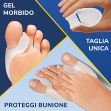 Carica l'immagine nel visualizzatore di Gallery, Alluce Valgo Correttore Tutore Alluce Valgo 6 Pezzi Silicone