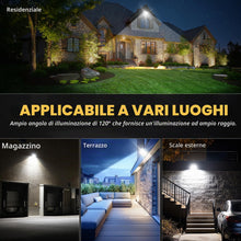 Carica l'immagine nel visualizzatore di Gallery, Willpower Faro LED Esterno 30W Faretti LED 6000K Bianco Con Spina