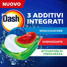 Carica l'immagine nel visualizzatore di Gallery, Dash Power Pods Detersivo Lavatrice In Capsule Extra Smacchiante, 105 Lavaggi (3x35), Rimuove anche le macchie secche da 7 giorni, per una pulizia impeccabile