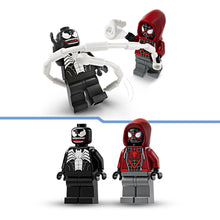 Carica l&#39;immagine nel visualizzatore di Gallery, LEGO Marvel Mech di Venom vs. Miles Morales, Giocattolo Action Figure Snodabile da Costruire per Bambini e Bambine da 6 Anni con Minifigure di Spider-Man, Regalo di Compleanno da Supereroi 76276