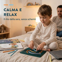 Carica l'immagine nel visualizzatore di Gallery, Twistangle Set Giocattolo Montessori per Bambini, per la Calma e il Relax, Tavola Sensoriale, Giocattolo Antistress e pe