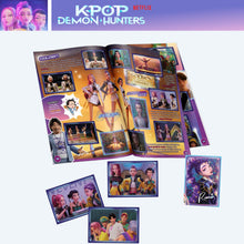 Carica l'immagine nel visualizzatore di Gallery, KPOP DEMON HUNTERS Album con 2 Bustine + Poster in Omaggio, Starter Pack, Offical Stickers Netflix