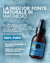Carica l'immagine nel visualizzatore di Gallery, Olio di magnesio ultra puro 100 ml spray – 100% naturale puro olio di zechstone di magnesio, perfetto per sport e rilass