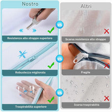 Carica l'immagine nel visualizzatore di Gallery, OTraki 2 Pezzi Sacchetti Lavatrice 30 x 40CM, Retina per Lavatrice con Cerniera Nascosta, Extra Large Sacchetti Lavatrice Biancheria, Riutilizzabile, Sacchetto Lavatrice per Delicati, Camicia, Calzini