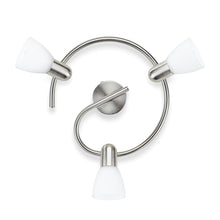 Carica l'immagine nel visualizzatore di Gallery, Philips Lighting Burlap, Lampada a Faretti, a Spirale, 40watt, 3 Luci Orientabili, Grigio