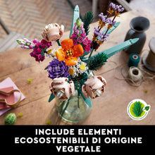 Carica l'immagine nel visualizzatore di Gallery, LEGO Icons Bouquet di Fiori, Kit di Modellismo di Piante Artificiali, Costruzione in Mattoncini, Decorazioni per la Casa, Hobby Creativi per Adulti, Idee Regalo per Lei o Lui, per Donna o Uomo 10280