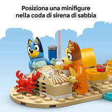 Carica l'immagine nel visualizzatore di Gallery, LEGO Bluey: Vacanza sulla Spiaggia della Famiglia di Bluey 11202