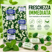 Carica l'immagine nel visualizzatore di Gallery, Ambrosoli Menta Forte, Caramelle alla Menta Intensa Incartate 2,5 kg