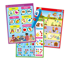 Carica l&#39;immagine nel visualizzatore di Gallery, Clementoni Sapientino - Scuola dell&#39;Infanzia, Gioco Educativo Parlante 4-6 Anni, Quiz su Parole, Logica, Sillabe e Operazioni, 8 attività con Penna Interattiva, Made in Italy, Lingua Italiana, 16749