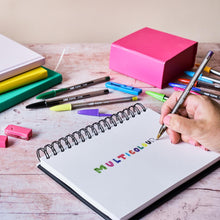 Carica l'immagine nel visualizzatore di Gallery, BIC Cristal Multicolour, Penne Colorate a Sfera, Punta Larga 1.6mm, 2 Confezioni x 10 Unità, Cancelleria Scuola, Casa e Ufficio
