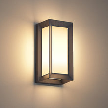 Carica l'immagine nel visualizzatore di Gallery, Klighten Applique da Parete E27 Esterno Interno, Max 60W, Luci da Parete Impermeabile IP65 Lampade da Parete Moderno per