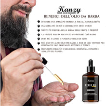 Carica l'immagine nel visualizzatore di Gallery, Olio da Barba Uomo per 30ml Beard Growth Oil per Idrata, Lenisce, Stimola Crescita e Splendere Perfetto per la Cura Della Barba e Baffi