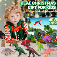 Carica l'immagine nel visualizzatore di Gallery, iZoeL Calendario Avvento 2024 Dinosauro Regalo Natale Ragazzi Bambino - 24 Mini Dinosauri Personaggi Playset per Natale Regalo Advent Calendar a Sorpresa le Vacanze Natale per Figlio Nipoti Bambini