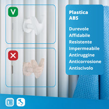 Carica l'immagine nel visualizzatore di Gallery, Coppia di pratici vip - bastoncini per radiatori a colonna - bianco