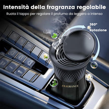 Carica l'immagine nel visualizzatore di Gallery, Profumatore Auto 110 ml, Design a Clessidra Ispirato alla Torre Eiffel, Diffusore Profumo Auto per Portabicchieri, Fragr