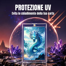 Carica l'immagine nel visualizzatore di Gallery, Wigearss 10 Pezzi 35PT Carte Cornici Acriliche Magnetiche Trasparente Protezione UV Custodie per Carte Magic, MTG, Sport