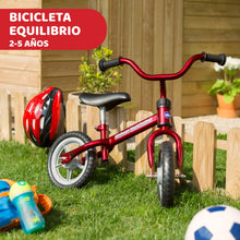 Carica l&#39;immagine nel visualizzatore di Gallery, Chicco Red Bullet Bicicletta Bambini Senza Pedali 2-5 Anni, Bici Senza Pedali Balance Bike per l&#39;Equilibrio, con Manubrio e Sellino Regolabili, Max 25 Kg, Rosso - Giochi Bambini 2-5 Anni