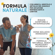 Carica l'immagine nel visualizzatore di Gallery, Arnica Forte e Artiglio del Diavolo Forte 550ml Effetto Freddo 98% Arnica Per Cavalli Uso Umano Vitamina E Mentolo Menta per Massaggi Locali Made In Italy