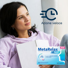 Carica l'immagine nel visualizzatore di Gallery, Metagenics MetaRelax Fast - Con GABA e folato - 30 Compresse