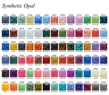 Carica l'immagine nel visualizzatore di Gallery, Artskin Orecchini con opale in titanio G23 per donna Orecchini con pietra portafortuna ipoallergenici per orecchie sensibili Gioielli di moda (7mm, Hot Pink)