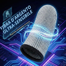 Carica l'immagine nel visualizzatore di Gallery, 4 Pezzi Gaming Finger Sleeves - Guanti Gaming Traspiranti per Touch Screen - Accessori Gaming per videogiochi - Copridit