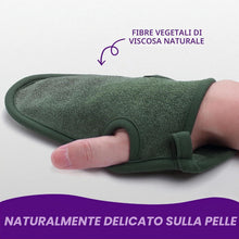 Carica l'immagine nel visualizzatore di Gallery, EKKONG 2 Pezzi Guanto Esfoliante, per Peeling Naturale in Fibre grigio