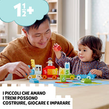 Carica l&#39;immagine nel visualizzatore di Gallery, LEGO DUPLO Treno dei Numeri Giocattolo - Impariamo a Contare, Giochi Educativi con Cane Giocattolo, Idea Regalo per Bambina e Bambino da 1,5 anni 10954