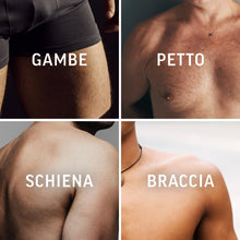 Carica l'immagine nel visualizzatore di Gallery, Veet Men Crema Depilatoria Uomo Petto e Corpo per Pelli Normali, Dermatologicamente Testata, Efficace Dopo 5 Minuti, 400