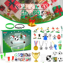 Carica l&#39;immagine nel visualizzatore di Gallery, iZoeL Calendario Avvento 2024 Calcistico Calendario Avvento Bambini Calendario Avvento Calcio, 24 Giocattoli a Tema Coppa del Mondo - Calendario Avvento dei Mondiali Sorpresa Regalo per Figlia Figlio