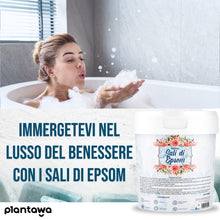 Carica l'immagine nel visualizzatore di Gallery, PLANTAWA - Sali di Epsom 6KG | Magnesio Puro, Aromaterapia Rilassante, Bagno Ristoratore e Schiumoso | Senza Tossine o Additivi, Benessere e Sonno Ristoratore | 100% Naturale