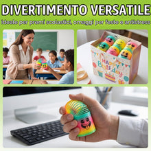 Carica l'immagine nel visualizzatore di Gallery, 24 Pezzi Molle per Bambini, Molla Giocattolo Arcobaleno per Gadget Compleanno Bambini, Regalini Fine Festa Compleanno e 