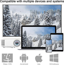 Carica l'immagine nel visualizzatore di Gallery, OBEST Wireless HDMI Dongle Streaming, 5G HD HDMI Wi-Fi Display Dongle, ricevitore 4K Wireless Display Ricevitore per telefoni cellulari, tablet, Macs, Samsung, LG, HTC, PC, supporta Miracast, Airplay,