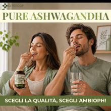 Carica l'immagine nel visualizzatore di Gallery, Ashwagandha Ksm-66 e Tè Verde per Stress e Fame nervosa 6 mesi di fornitura