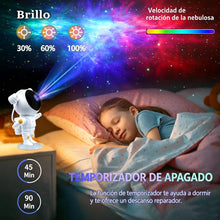 Carica l'immagine nel visualizzatore di Gallery, Proiettore a LED effetto cielo stellato, lampada proiettore modello Astronauta, per la decorazione degli ambienti, lampa