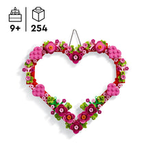 Carica l&#39;immagine nel visualizzatore di Gallery, LEGO Cuore Ornamento, Gioco da Costruire per Bambine e Bambini da 9 Anni in su, Decorazione per la Camera da Letto o per la Casa, Accessorio da Muro, Idea Regalo per la Festa della Mamma 40638