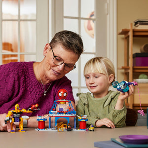 LEGO Marvel Quartier Generale di Team Spidey, Giochi per Bambini e Bambine da 4 Anni con Mech, Veicolo e Supereroi, Idea Regalo per i Fan della serie Disney+ Spidey e i Suoi Fantastici Amici 10794