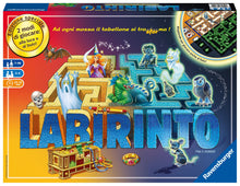 Carica l'immagine nel visualizzatore di Gallery, Ravensburger - Labirinto Glow in The Dark, Gioco da Tavolo per Tutta la Famiglia, 2-4 Giocatori, Idea Regalo per Bambini 7+ Anni, Edizione in Italiano