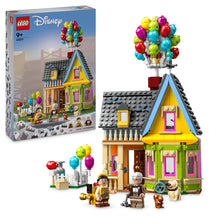 Carica l&#39;immagine nel visualizzatore di Gallery, LEGO Disney e Pixar Casa di “Up”, Modellino da Costruire con Palloncini e Figure di Carl, Russell e Dug, Giochi per Bambini e Bambine da 9 Anni, Idea Regalo Iconica, Giocattolo da Collezione 43217