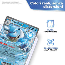 Carica l'immagine nel visualizzatore di Gallery, 100 Toploader Pokemon 35pt, Protezione Carte Pokemon Top Loader