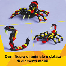 Carica l'immagine nel visualizzatore di Gallery, LEGO Creator 3 in 1 Animali selvatici: ragno trasformista 31159