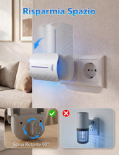 Carica l'immagine nel visualizzatore di Gallery, Trappola per Mosche da Interni V2 | Insetticida Elettrico con Trappola Adesiva &amp; Spina Orientabile | Contro Moscerini, M