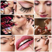 Carica l'immagine nel visualizzatore di Gallery, BESTOPE Set di 16 Pennelli per il Make-up Professionali per il Trucco, Eyeliner, Ombretto, Sopracciglia, Fondotinta Liquido, Oro Rosa
