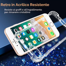 Carica l'immagine nel visualizzatore di Gallery, iVoler Anti Ingiallimento Chiaro Cover per iPhone SE 2022/2020 (3. / 2. Generazione) / iPhone 8 7 6S 6, Custodia Antiurt