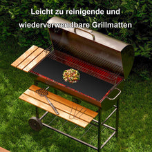 Carica l'immagine nel visualizzatore di Gallery, 6 Pz BBQ Griglia Tappetini Barbecue, Tappetino Barbecue Gas, 40x30 cm