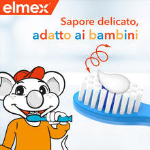 Carica l'immagine nel visualizzatore di Gallery, Elmex - Dentifricio per Bambini 50ml (Consegna in 48 Ore), Dentifricio per Denti da Latte, Protezione contro la Carie dei Bambini, Formula Delicata per la Protezione dei Denti da Latte
